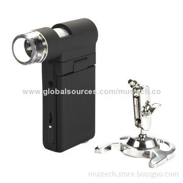 5M pixels 200x portable USB digital microscope with LCD screen